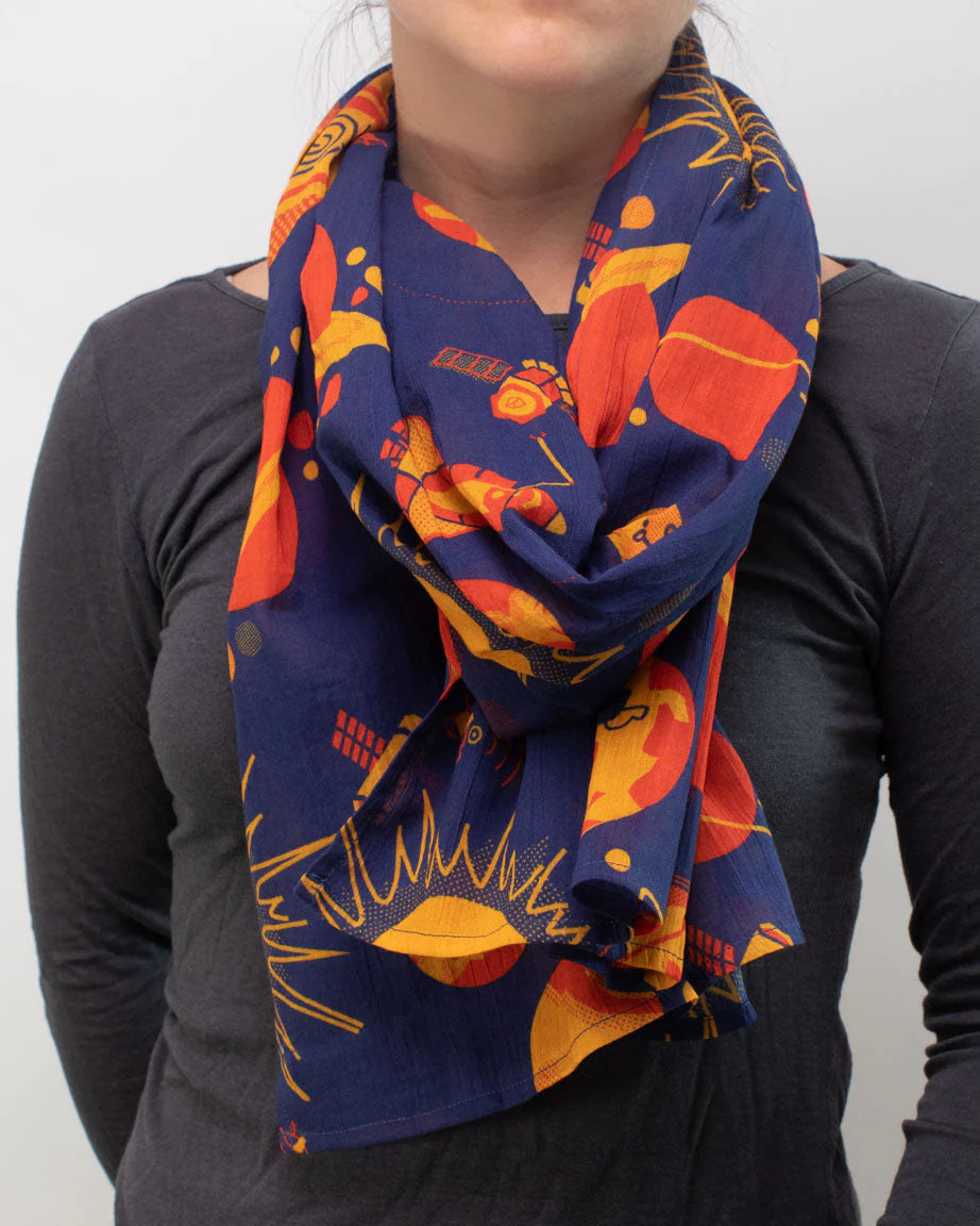 DISC - Retro Astronomy Scarf