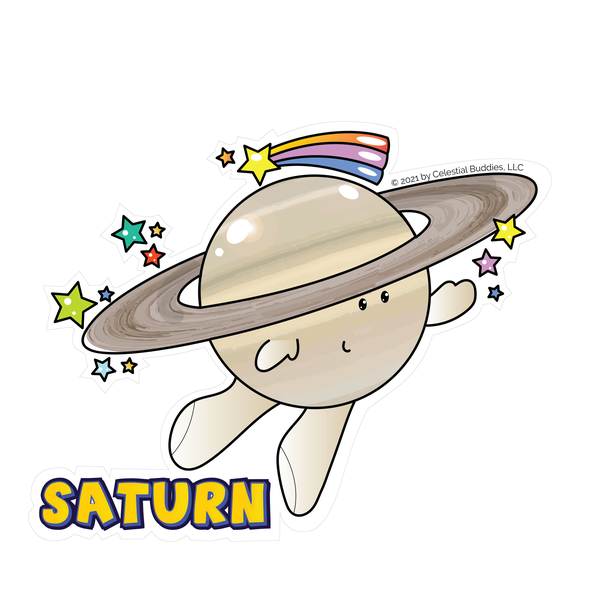 Saturn - Celestial Buddy Sticker