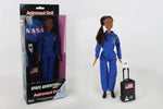 Space Adventure Astronaut Doll in Blue Suit w/ Suitcase