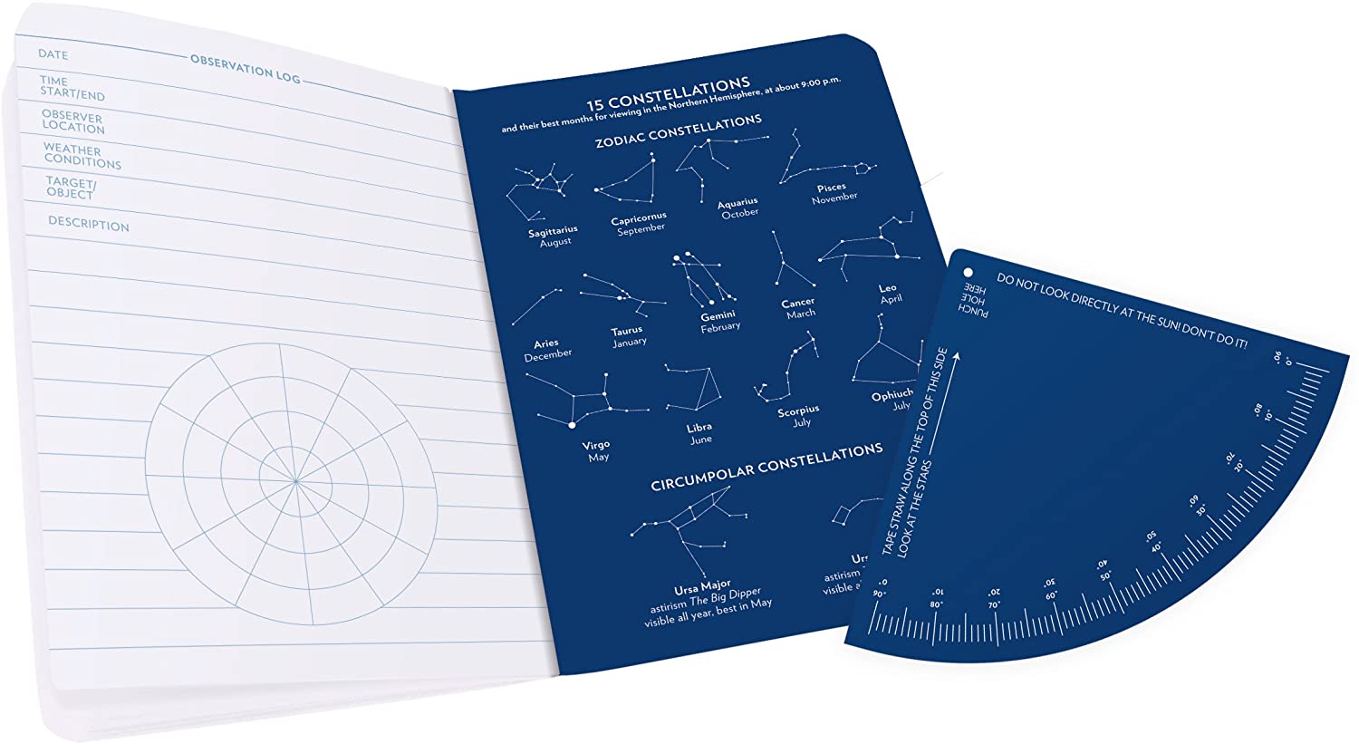 Stargazing Notebook Pocket Size