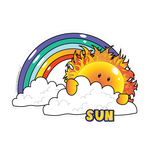 Sun - Celestial Buddy Sticker