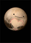 Pluto With Heart Greeting Card