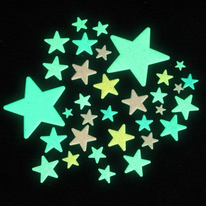 Glowing Colorful Stars