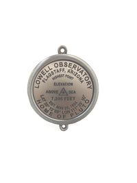 Lowell Benchmark Symbol Hiking Stick Medallion